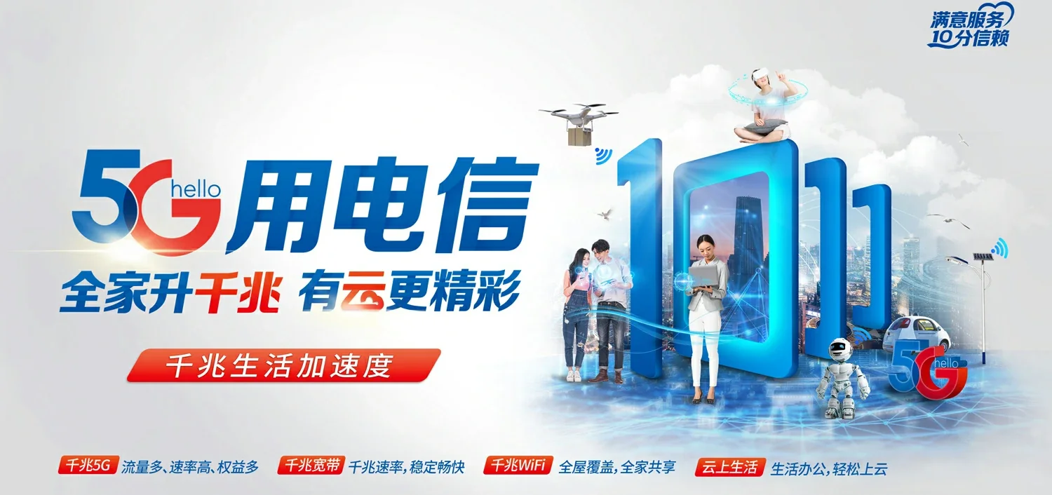 中国电信 龙河电信宽带 宽带套餐